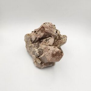 Quartz cluster with hyalite