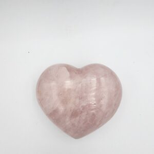 Big Rose Quartz Heart