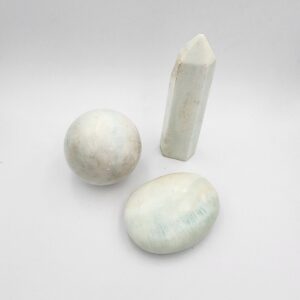 Light blue Smithsonite x3 from Congo